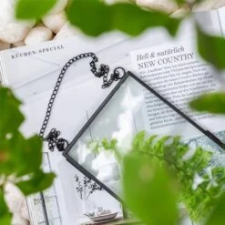 Hanging 4x9 Inches Black Long Herbarium Painted Brass Glass Frame For Pressed Flowers Dried Flowers 10 Hanging 4x9 Inches Black Long Herbarium Painted Brass Glass Frame For Pressed Flowers Dried Flowers -Ncyp Garden Sale Shop 03852