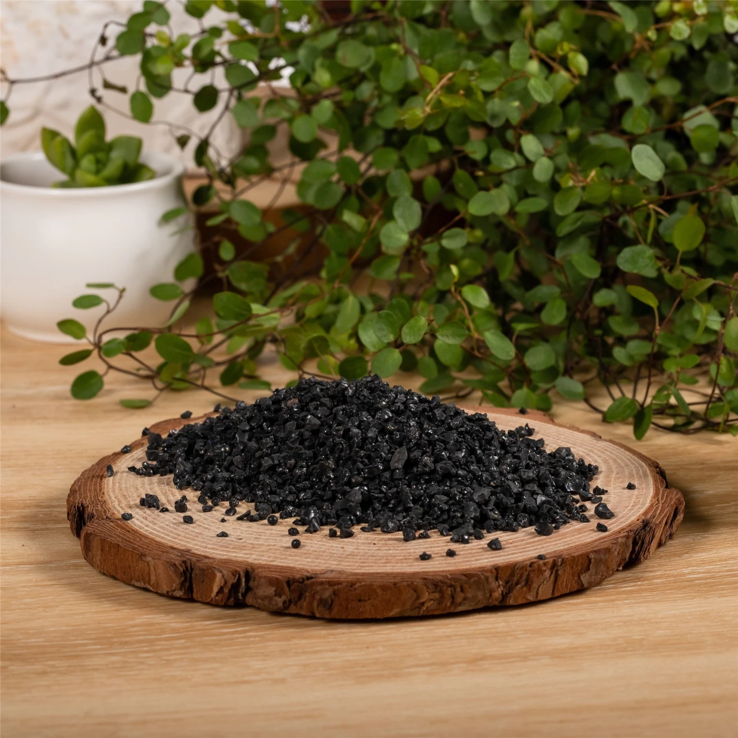 Decorative Black Galaxy Rocks Quartz Sand For Succulents Top Dressing, Terrarium, Fairy Gardening 7 Decorative Black Galaxy Rocks Quartz Sand For Succulents Top Dressing, Terrarium, Fairy Gardening - Image 7