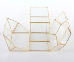 Handmade Large Geometric Glass Wedding Card Box Gift Card Box Keepsake Recipe Reception Envelope -Ncyp Garden Sale Shop 20171027001 7