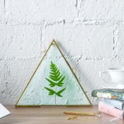 Hanging Triangle Herbarium Brass Glass Frame For Pressed Flowers Dried Flowers Poster -Ncyp Garden Sale Shop 20190905010 5 62c12080 c2b5 41ad a430 4fab76bf5a99