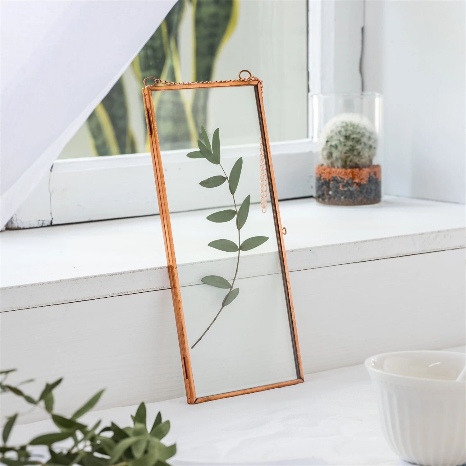 NCYP 4x9 Inchs Clear Glass Picture Frame Wall Hanging Certificate Photo Plant Specimen Clip 18 NCYP 4x9 Inchs Clear Glass Picture Frame Wall Hanging Certificate Photo Plant Specimen Clip - Image 18