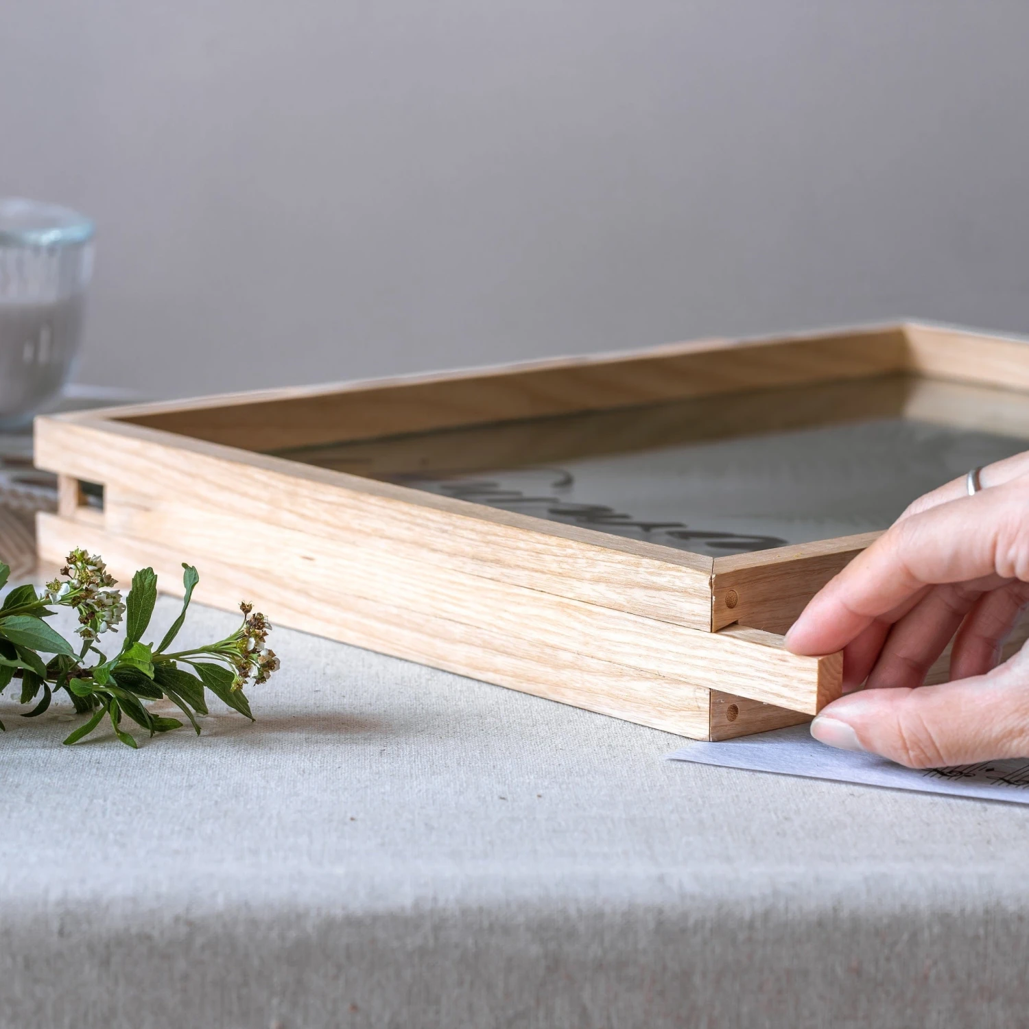 NCYP Handmade Tabletop Wall Hanging Natural Wood Tempered Glass Acrylic Panel Floating Frame 5 NCYP Handmade Tabletop Wall Hanging Natural Wood Tempered Glass Acrylic Panel Floating Frame - Image 5