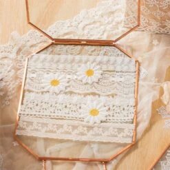 Wall Hanging Long Octagon Herbarium Copper Glass Frame For Pressed Flowers Dried Floating Frame -Ncyp Garden Sale Shop 20200409014 8
