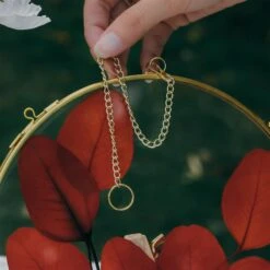 NCYP Wall Hanging Round 8" 10" 12" Herbarium Brass Glass Frame For Pressed Flowers, Poster, Double Glass, Floating Frame -Ncyp Garden Sale Shop 20200909001 9 576bfb27 ed77 429c 83b1 b9926f5c6c3c