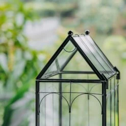 Vintage House Glass Geometric Terrarium Card Box Black 38 Vintage House Glass Geometric Terrarium Card Box Black -Ncyp Garden Sale Shop 20230329020 19
