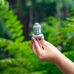 Buddha Bodhisattva Miniature Figurines(head) For Terrarium, Bonsai, Miniature, Aquarium, Micro Landscape,