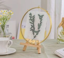 Wall Hanging Round 8" Herbarium Brass Glass Frame For Thick Pressed Flowers, Dried Flowers, Poster, Coin, Double Glass, Floating Frame 34 Wall Hanging Round 8" Herbarium Brass Glass Frame For Thick Pressed Flowers, Dried Flowers, Poster, Coin, Double Glass, Floating Frame -Ncyp Garden Sale Shop 290A2796