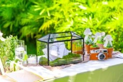 12.6"Handmade Black Wedding Card Box With Slot And Lock, Size Large, For Reception -Ncyp Garden Sale Shop 290A6090