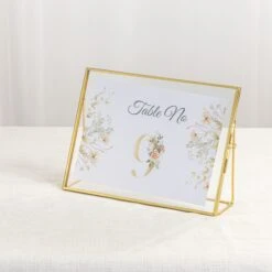 Gold Table Number Holder, 8''x6'' Wedding Photo Picture Frame, For Outdoor Garden Wedding, Bridal Shower 23 Gold Table Number Holder, 8''x6'' Wedding Photo Picture Frame, For Outdoor Garden Wedding, Bridal Shower -Ncyp Garden Sale Shop 290A7372 d2456d4b 7b6d 40c9 aa57 cddcc96f9bb6