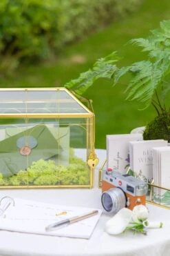 12.6" Handmade Victorian Church Gold Wedding Card Box With Slot And Lock 37 12.6" Handmade Victorian Church Gold Wedding Card Box With Slot And Lock -Ncyp Garden Sale Shop 290A9090