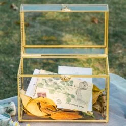 Handmade Vintage Geometric Glass Card Box Organizer Terrarium With Latch For Wedding Reception 28 Handmade Vintage Geometric Glass Card Box Organizer Terrarium With Latch For Wedding Reception -Ncyp Garden Sale Shop 290A9101