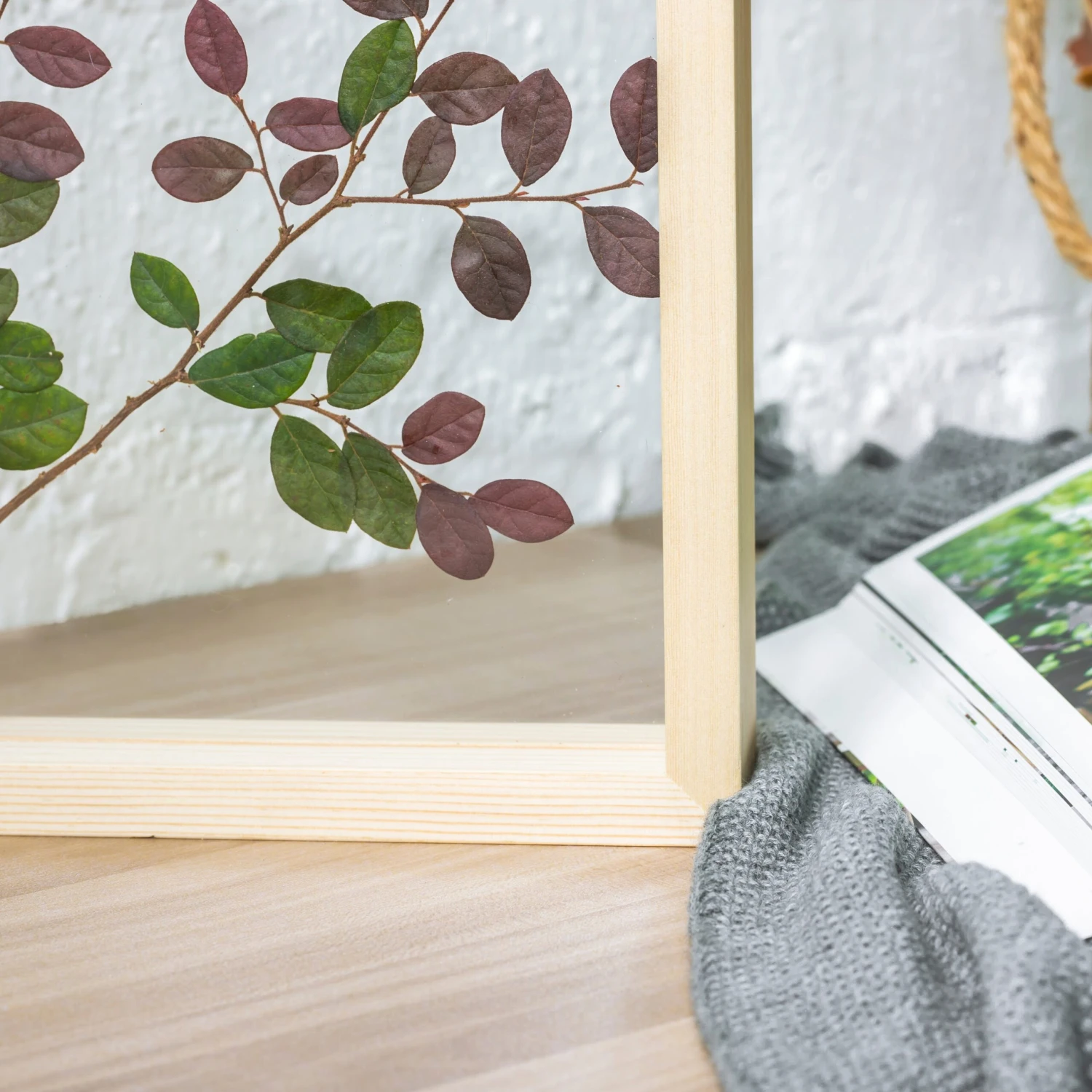 NCYP Handmade Personalized Tabletop Wall Hanging Natural Wood Glass Floating Frame For Photo 10 NCYP Handmade Personalized Tabletop Wall Hanging Natural Wood Glass Floating Frame For Photo - Image 10