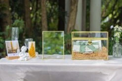 NCYP Tabletop Gold 5x7, 6x8 5.5x7 Brass Glass Photo Picture Display Frame -Ncyp Garden Sale Shop G01A1971