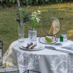 6" Black Wall Hanging RoundHerbarium Brass Glass Frame For Pressed Flowers, Poster, Double Glass, Floating Frame -Ncyp Garden Sale Shop G01A2853