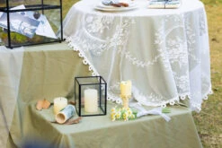 Short Handmade Black Glass Candle Holder, Square, 3.9" -Ncyp Garden Sale Shop G01A3029