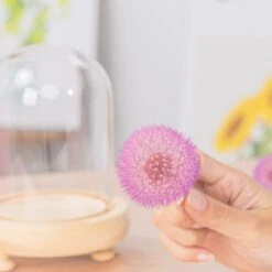 Purple Presered Dandelion Set 3 Pcs Dried Flowers, DIY Material For Bouquet, -Ncyp Garden Sale Shop G01A5871
