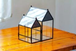 NCYP Simplified House Shape Glass Geometric Terrarium, With Side Door, With Mesh Vent Holes For Small Insects Pet -Ncyp Garden Sale Shop IMG 2239 95970cc6 4a1e 44c3 a09e d821cd225bbe