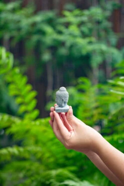 Buddha Bodhisattva Miniature Figurines（head） For Terrarium, Bonsai, Miniature, Aquarium, Micro Landscape, -Ncyp Garden Sale Shop IMG 3640