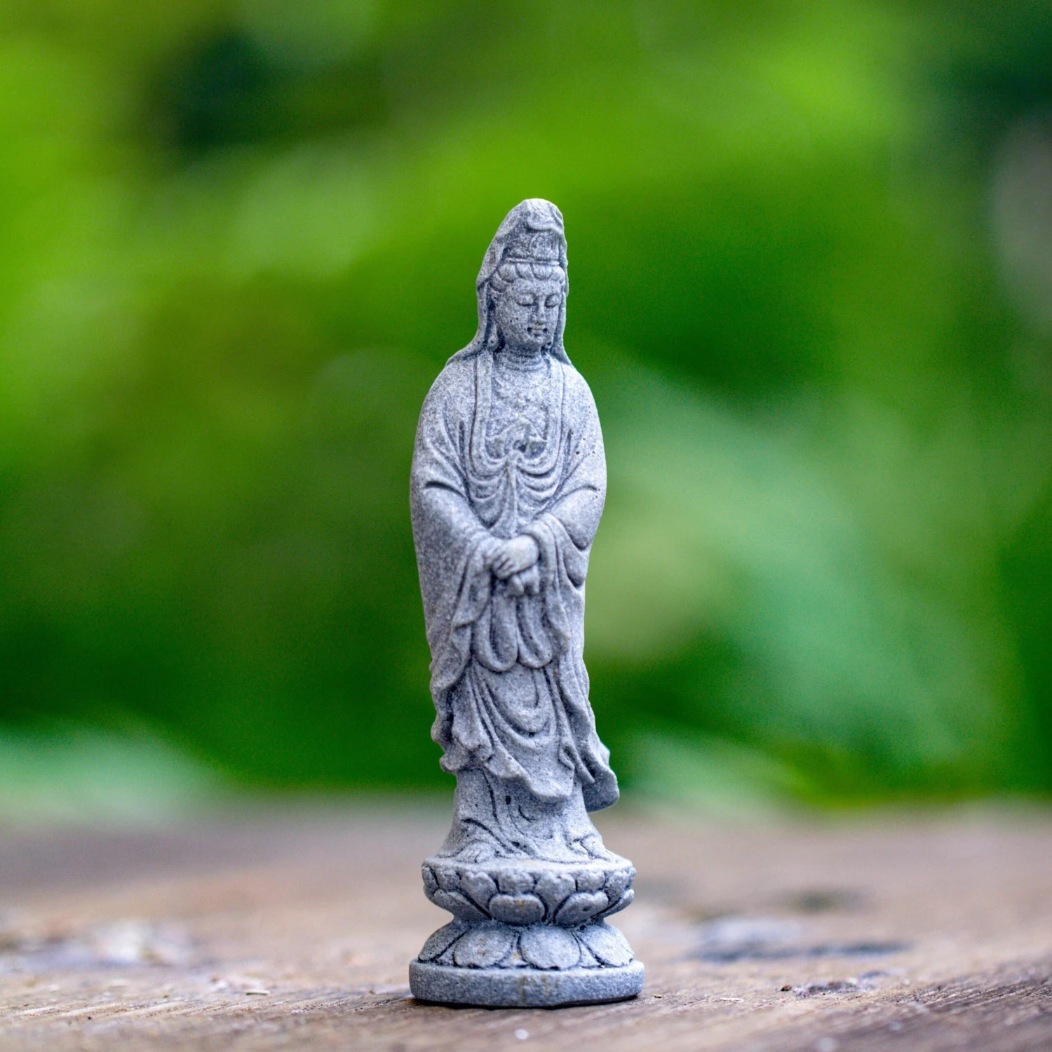 Buddha Bodhisattva Miniature Figurines(standing Bodhisattva ) For Terrarium, Bonsai, Miniature, Aquarium, Micro Landscape, 2 Buddha Bodhisattva Miniature Figurines(standing Bodhisattva ) For Terrarium, Bonsai, Miniature, Aquarium, Micro Landscape, - Image 2