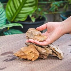 5-12cm Natural Ohko Dragon Stone Rock For Terrarium, Aquarium Bonsai Landscape, 500g