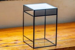 8x8x12 Inches Large Handmade Glass Geometric Terrarium With Side Vent, For Large Insects -Ncyp Garden Sale Shop IMG 6036