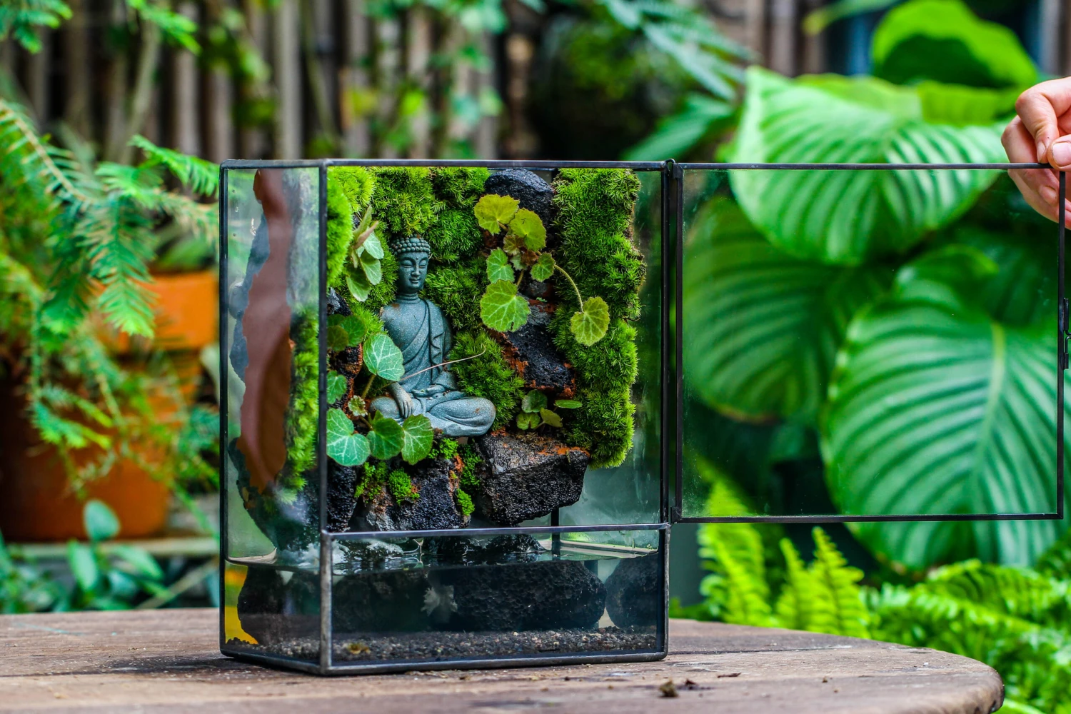 5-8cm Black Horticultural Lava Rock Volcanic Rock For Terrarium, Bonsai Landscape, 500g 8 5-8cm Black Horticultural Lava Rock Volcanic Rock For Terrarium, Bonsai Landscape, 500g - Image 8