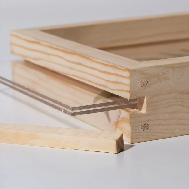 NCYP Handmade Personalized Tabletop Wall Hanging Natural Wood Glass Floating Frame For Photo 15 NCYP Handmade Personalized Tabletop Wall Hanging Natural Wood Glass Floating Frame For Photo - Image 15