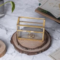 NCYP Handmade Gold Ring Box With Latch, Vintage, For Wedding, Engagement, Proposal, Jewellry Box Organizer, Custom Made 9 NCYP Handmade Gold Ring Box With Latch, Vintage, For Wedding, Engagement, Proposal, Jewellry Box Organizer, Custom Made -Ncyp Garden Sale Shop il fullxfull.2215697540 klh1