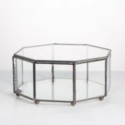 Handmade Regular Octagon Glass Geometric Terrarium For Succulent Decoration 17 Handmade Regular Octagon Glass Geometric Terrarium For Succulent Decoration -Ncyp Garden Sale Shop product image 428827784