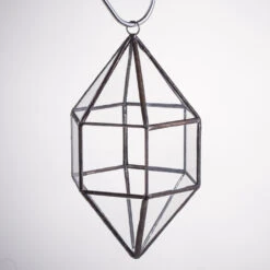 Handmade Hanging Cone Shape Glass Geometric Terrarium For Succulent Fern Moss 13 Handmade Hanging Cone Shape Glass Geometric Terrarium For Succulent Fern Moss -Ncyp Garden Sale Shop product image 499880424