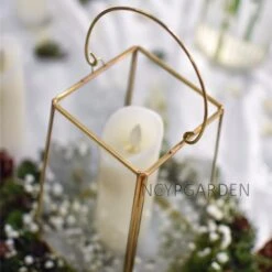 Handmade Copper Gold Echelon Geometric Glass Terrarium Holder Lantern Hanging Wall For Wedding 19 Handmade Copper Gold Echelon Geometric Glass Terrarium Holder Lantern Hanging Wall For Wedding -Ncyp Garden Sale Shop product image 611131274