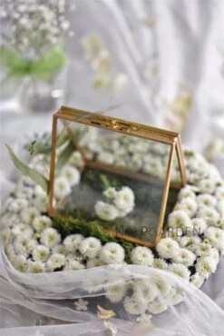 Handmade 2 Sided Standing Copper Brass Glass Rectangular Photo Frame For Wedding -Ncyp Garden Sale Shop product image 614285002