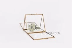 Handmade 2 Sided Standing Copper Brass Glass Rectangular Photo Frame For Wedding -Ncyp Garden Sale Shop product image 614285008