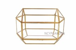 Handmade Large Geometric Glass Wedding Card Box Gift Card Box Keepsake Recipe Reception Envelope -Ncyp Garden Sale Shop product image 616006281